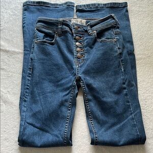 We The Free High Rise Jeans Straight Cut